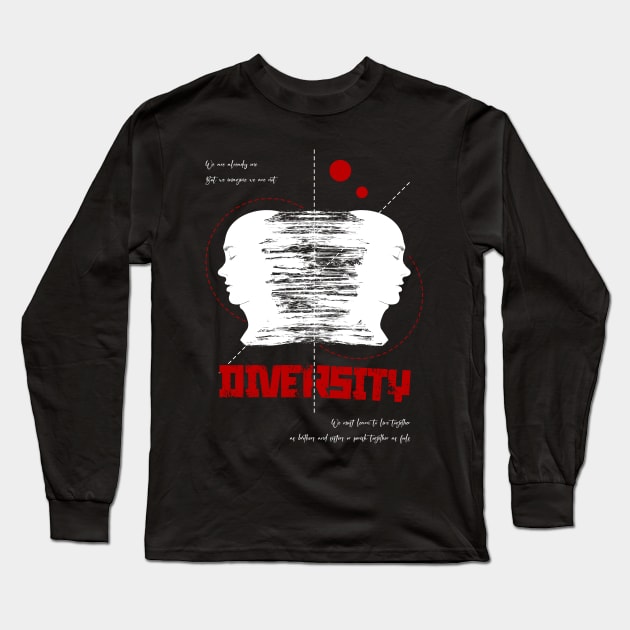 Diversity Long Sleeve T-Shirt by Insomnia_Project